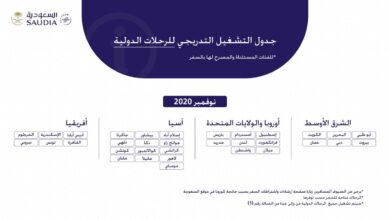 الخطوط الجوية السعودية تعلن عودة الرحلات الدولية